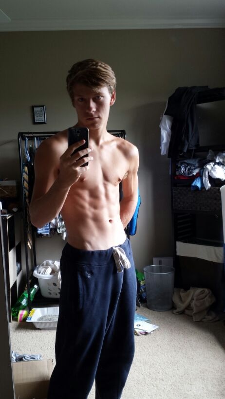 self shot in shape teen guys